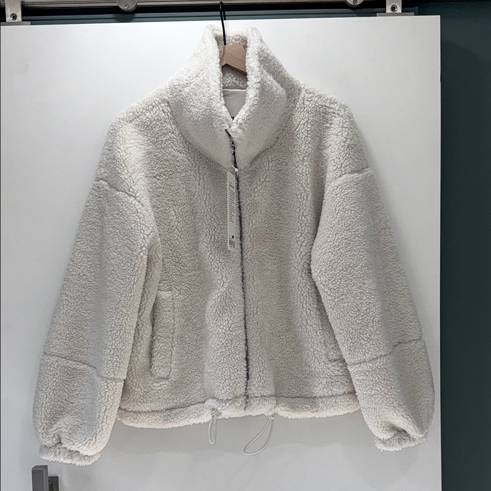 Lululemon Cinchable Fleece Zip Up NWT